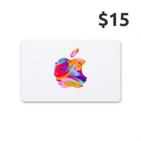 گیفت کارت 15 دلاری آیتونز اپل استور آمریکا